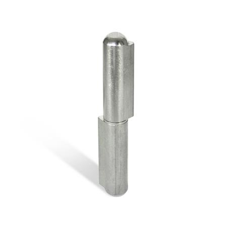 Otto Ganter Stainless Steel Hinge Detachable for Welding, GN 128.2